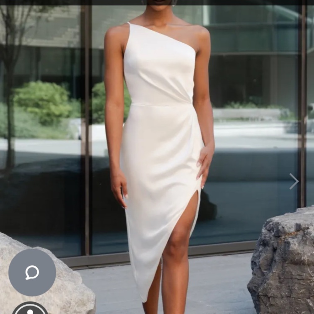 Jenny Yoo Calla in white, size 2